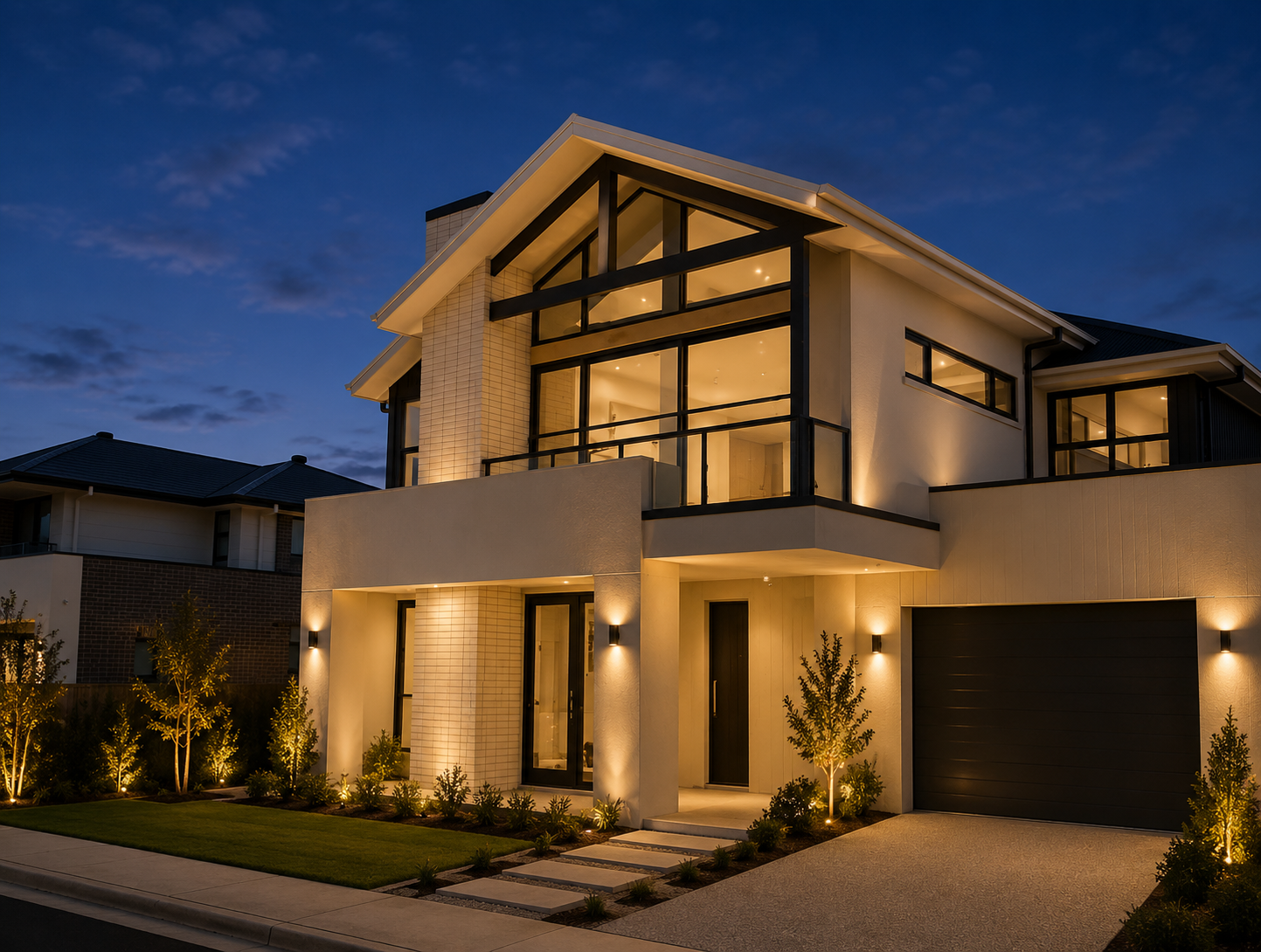 Framed Glass – Gledswood Hills residence